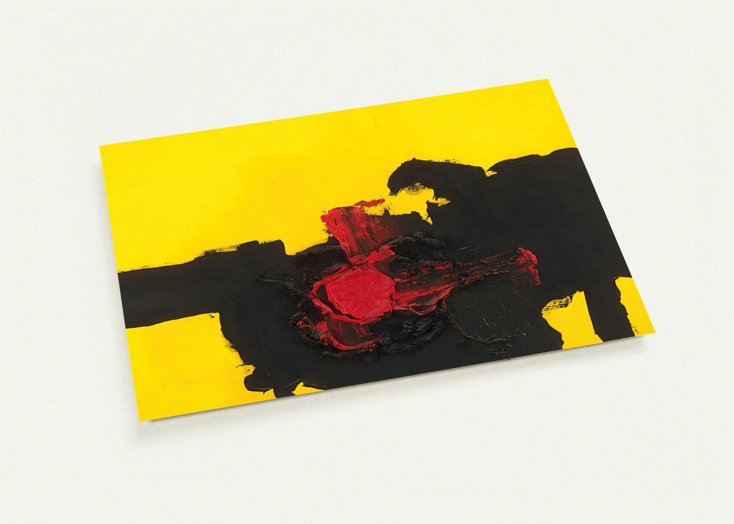 N MERO 363 1962 By Luis Feito Pack of 10 Post Cards | Luis Feito Post Cards | A6 (10.5 x 14.8 cm) - 4.1 x 5.8 inches