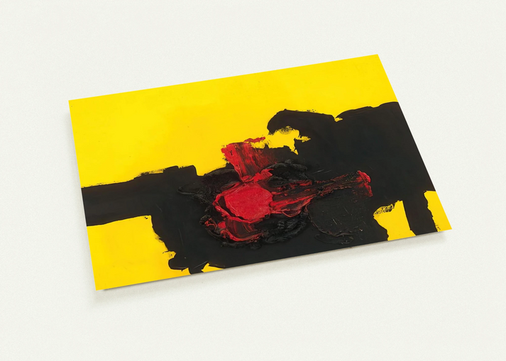 N MERO 363 1962 By Luis Feito Pack of 10 Post Cards | Luis Feito Post Cards | A6 (10.5 x 14.8 cm) - 4.1 x 5.8 inches