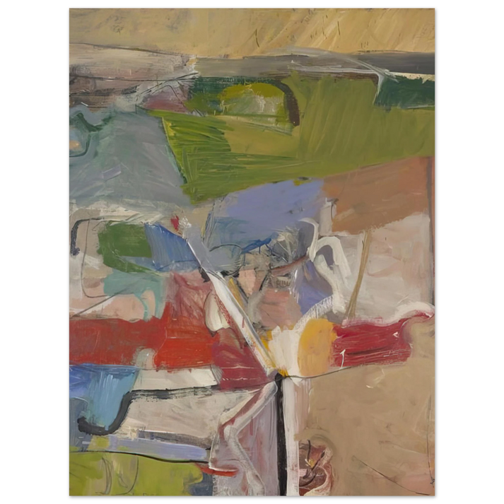 Richard Diebenkorn - Berkeley #23 75x100 cm / 30x40inches Fine Art Poster