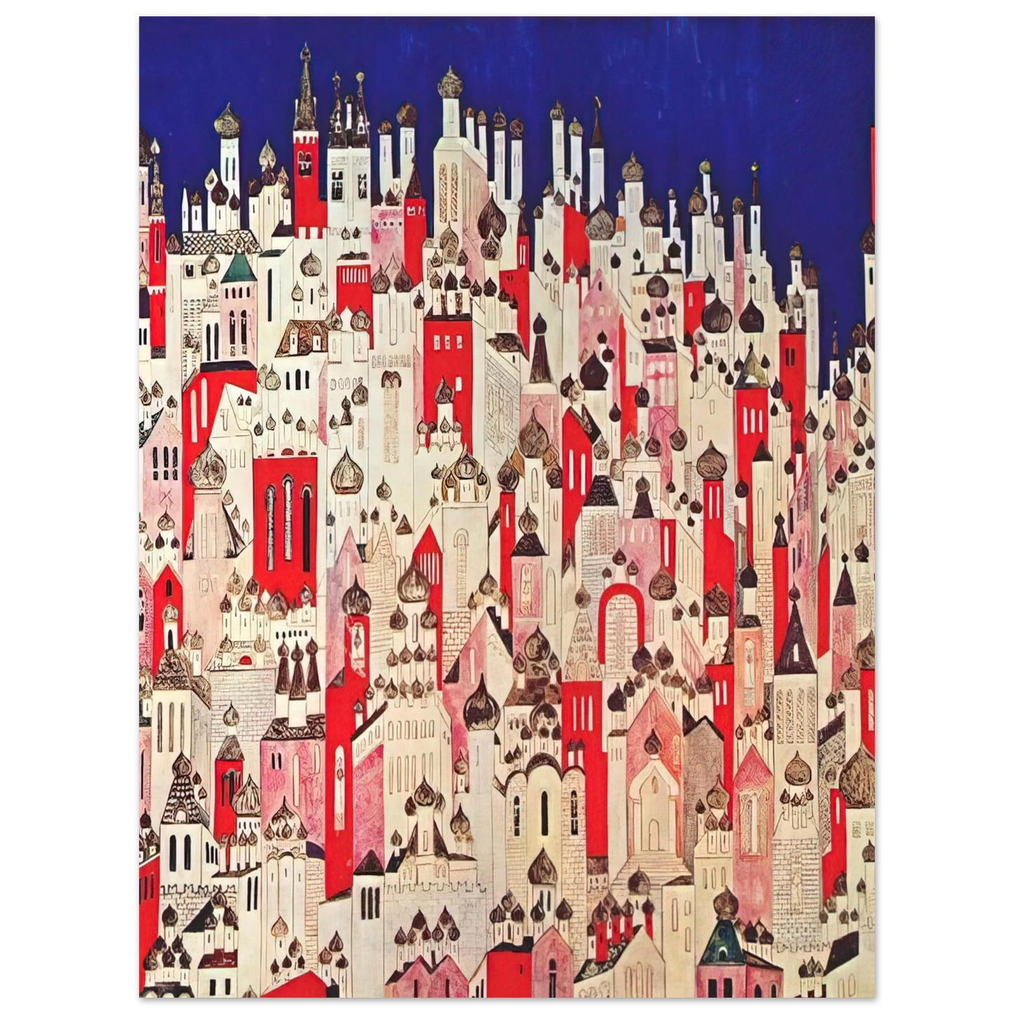 Natalia Goncharova - Design for final backcloth - 1926 Fine Art Poster - Default Title