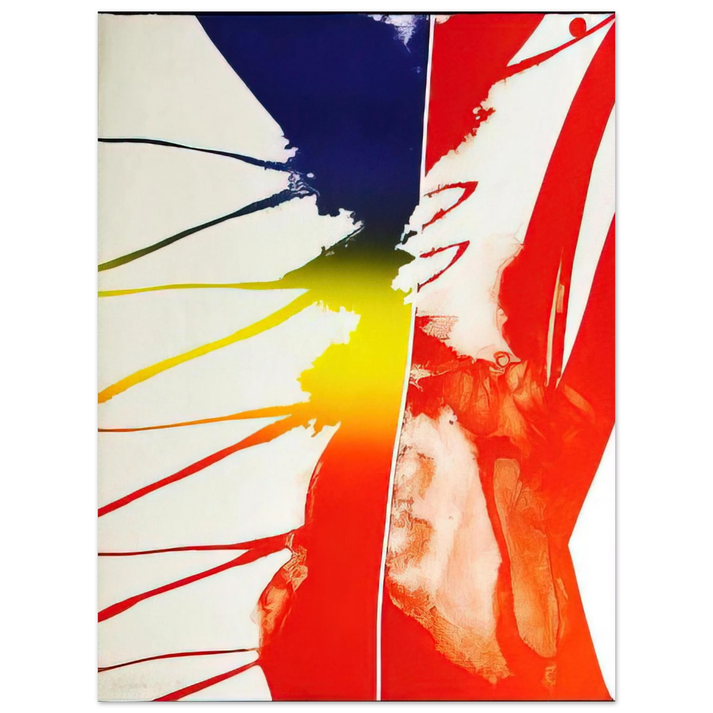 Paul Jenkins - Continental Divide 75x100 cm / 30x40inches Fine Art Poster