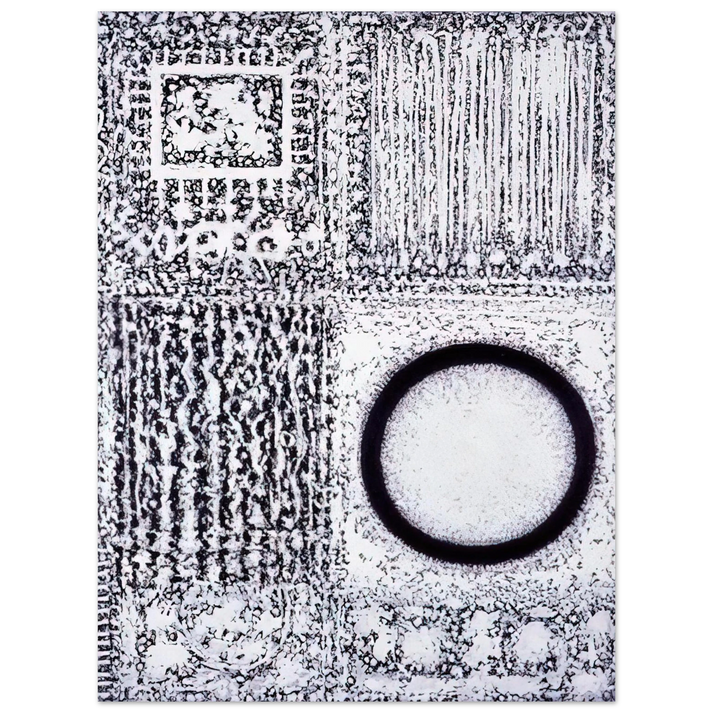 Richard Pousette-Dart - Circle by the Falling Waters - 1980 75x100 cm / 30x40inches Fine Art Poster