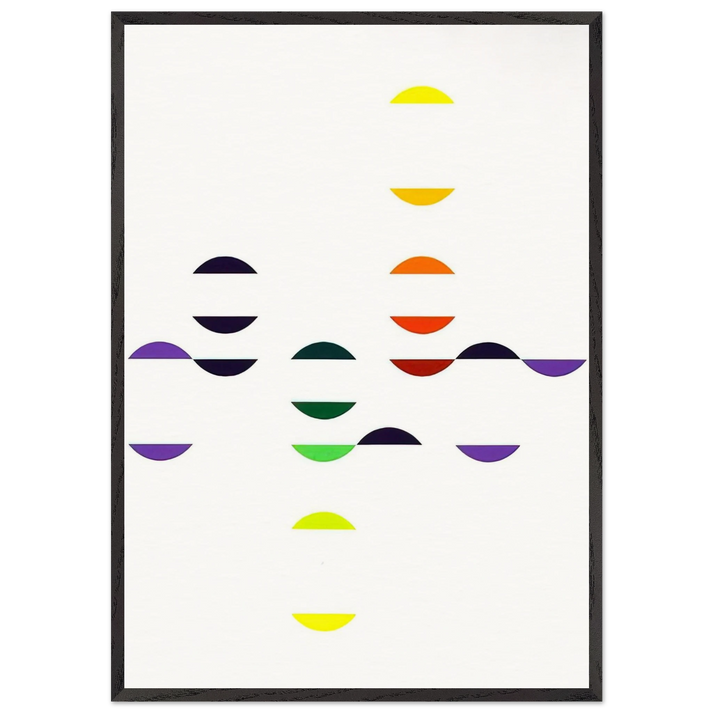 Homage to Ptolemy 2 - 2005 - Tomas Maldonado 70x100 cm / 28x40 inches Framed Art Print – Black Wooden Frame