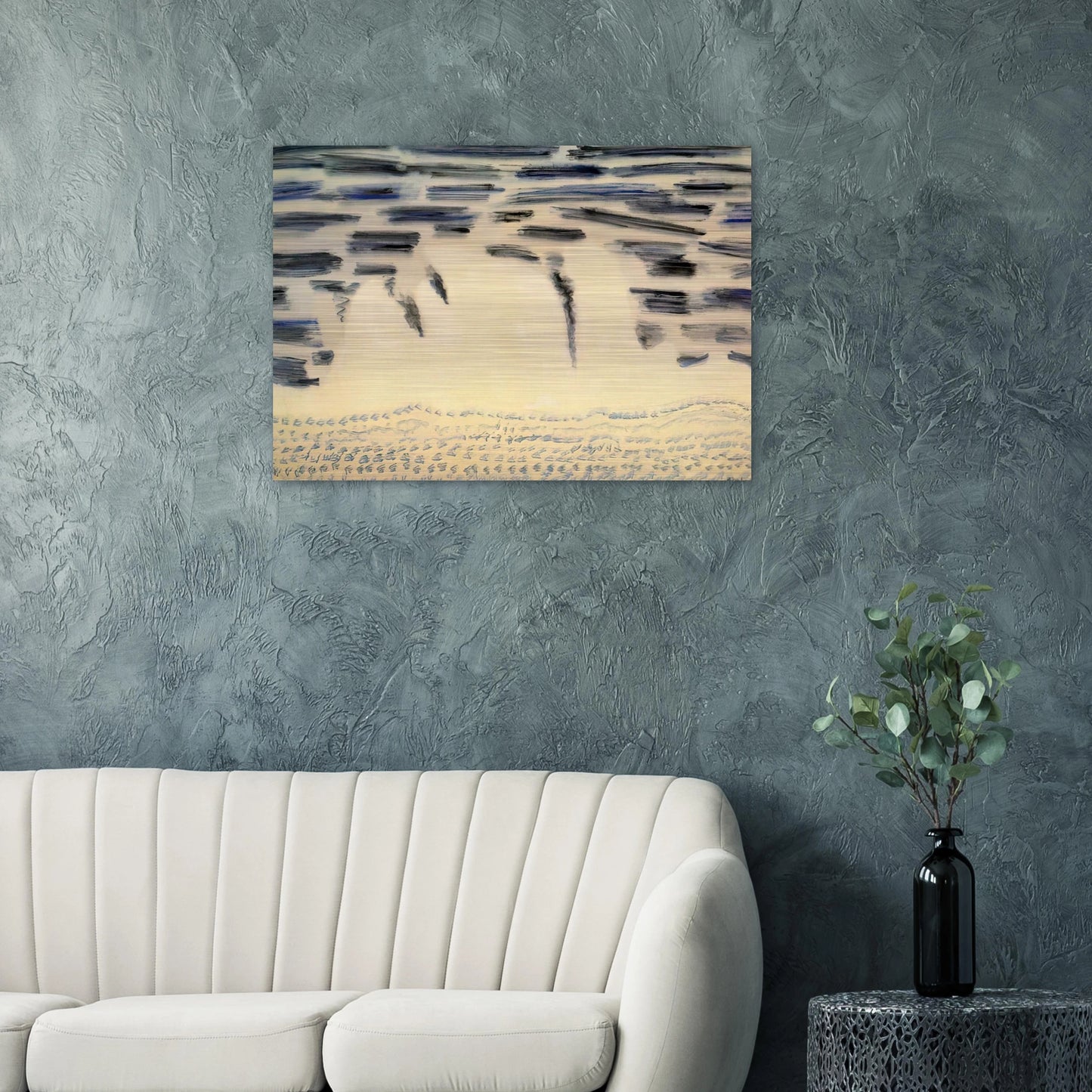 Onrushing Wave - 1958 - Milton Avery Brushed Aluminum Print - 70x100 cm / 28x40 inches | Milton Avery Aluminum Print | Milton Avery Prints