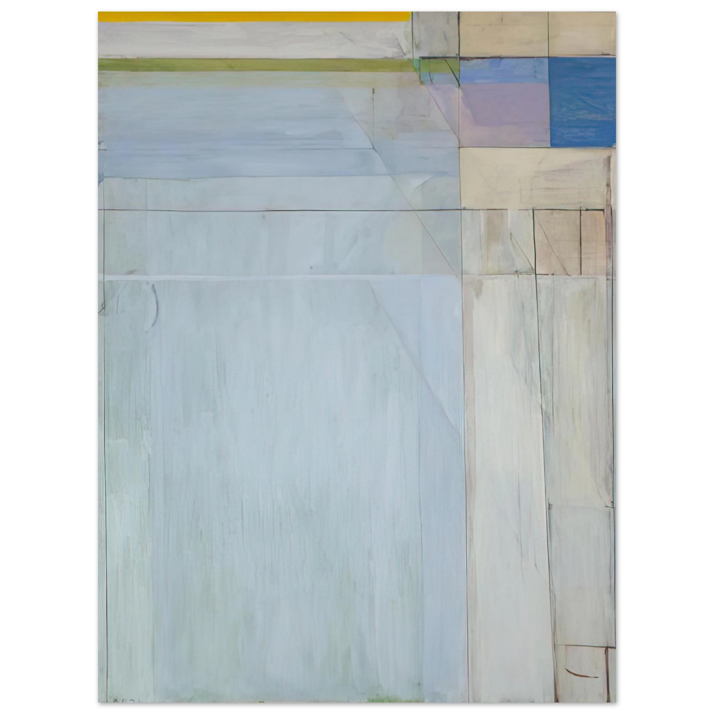Richard Diebenkorn - Ocean Park #54 Fine Art Poster - Default Title