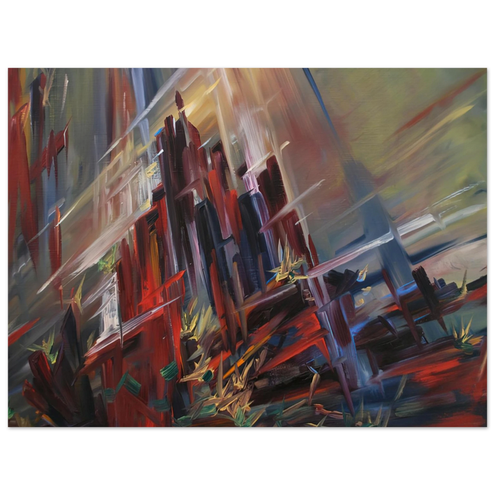 Konrad Zuse - Inferno - 1974 75x100 cm / 30x40inches Fine Art Poster