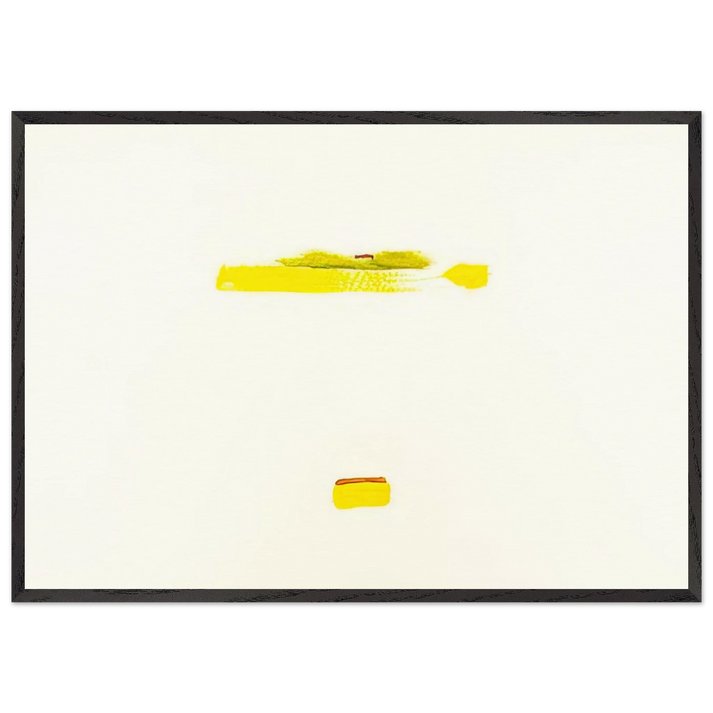 New York III - 1972 - Helen Frankenthaler 70x100 cm / 28x40 inches Framed Art Print – Black Wooden Frame