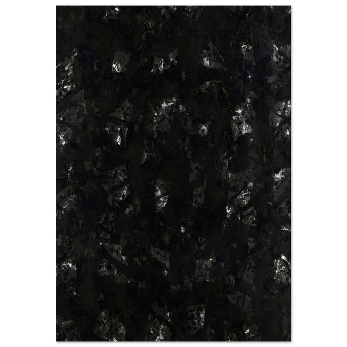 Indigo Wood - Sam Francis Brushed Aluminum Print - 70x100 cm / 28x40 inches | Sam Francis Aluminum Print | Sam Francis Prints