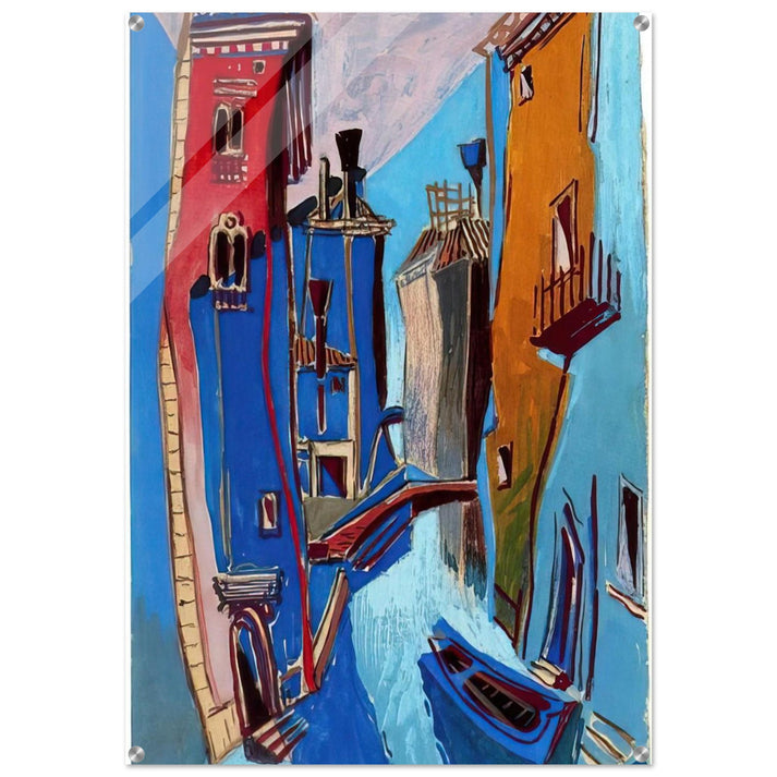 VENICE 1948 - Enrico Prampolini Acrylic Print - 70x100 cm / 28x40″ inches