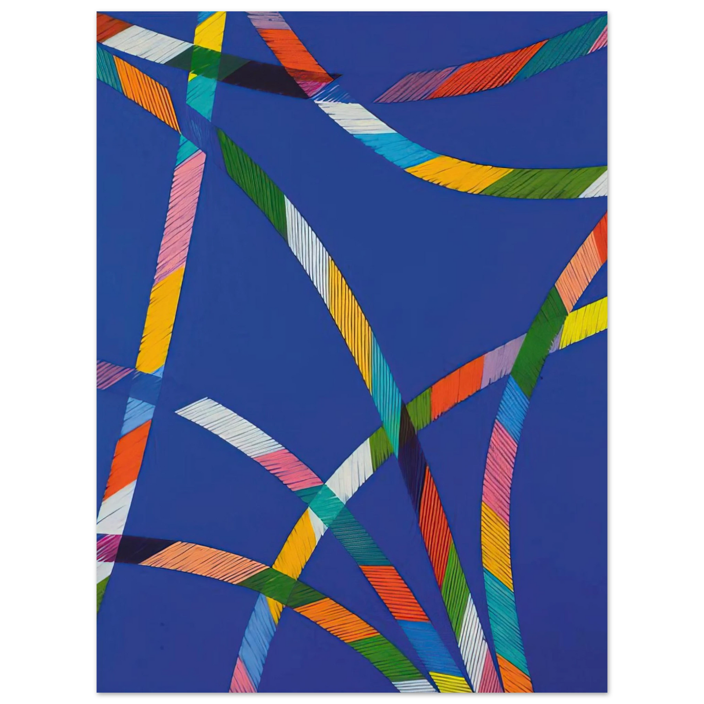 Piero Dorazio - Sistina I - 1987 Fine Art Poster - Default Title