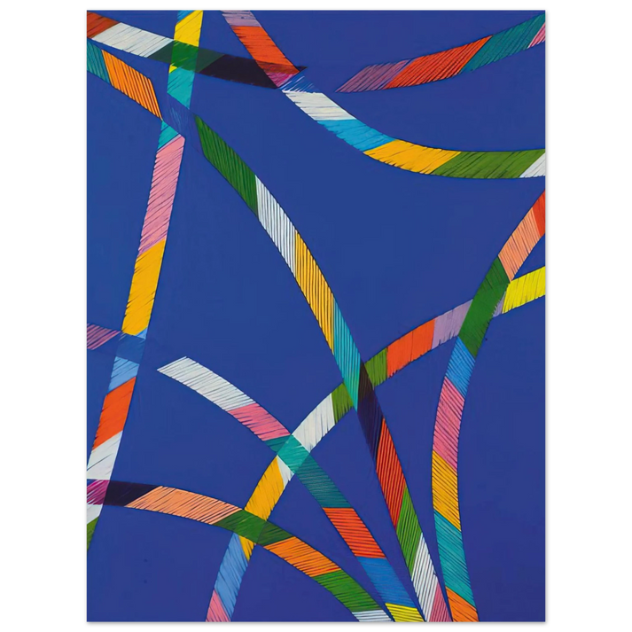 Piero Dorazio - Sistina I - 1987 75x100 cm / 30x40inches Fine Art Poster