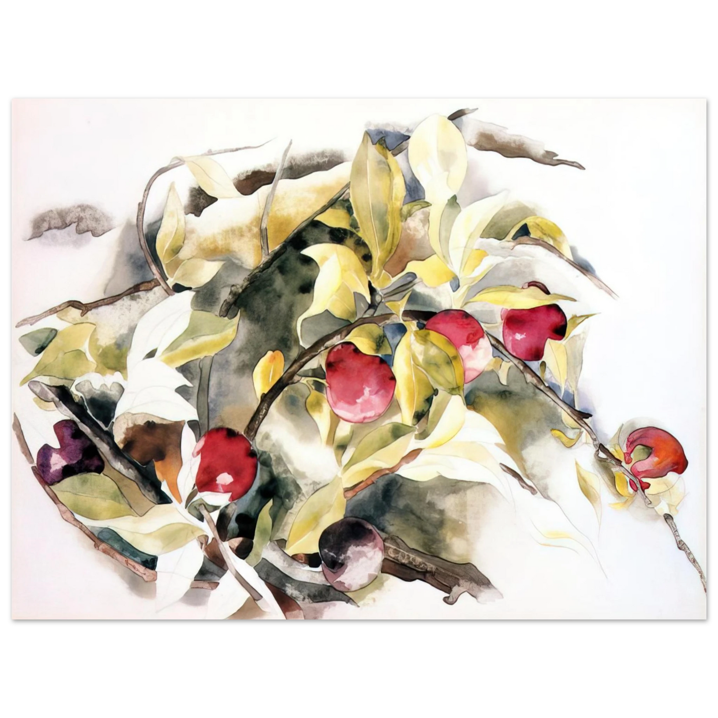 Charles Demuth - Plums - 1925 Fine Art Poster - Default Title