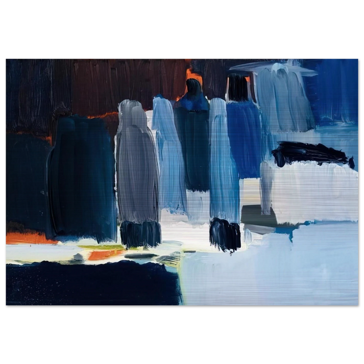 Nature morte - 1955 - Nicolas de Stael Brushed Aluminum Print - 70x100 cm / 28x40 inches | Nicolas de Stael Aluminum Print | Nicolas de Stael Prints