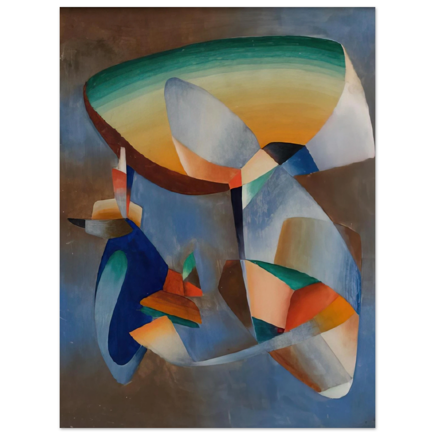 John Ferren - Composition - Abstract Art Fine Art Poster - Default Title