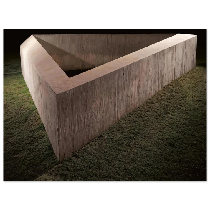 Donald Judd - Untitled Adelaide - 1975 75x100 cm / 30x40inches Fine Art Poster