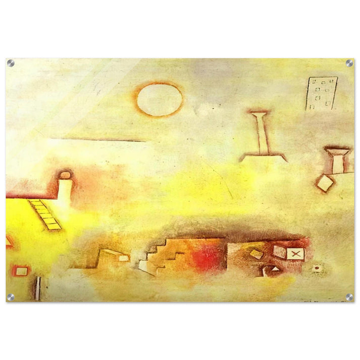 RECONSTRUCTING 1926 - Paul Klee Acrylic Print - 70x100 cm / 28x40″ inches