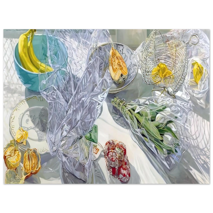Janet Fish - WHITE TULIPS 1999 75x100 cm / 30x40inches Fine Art Poster