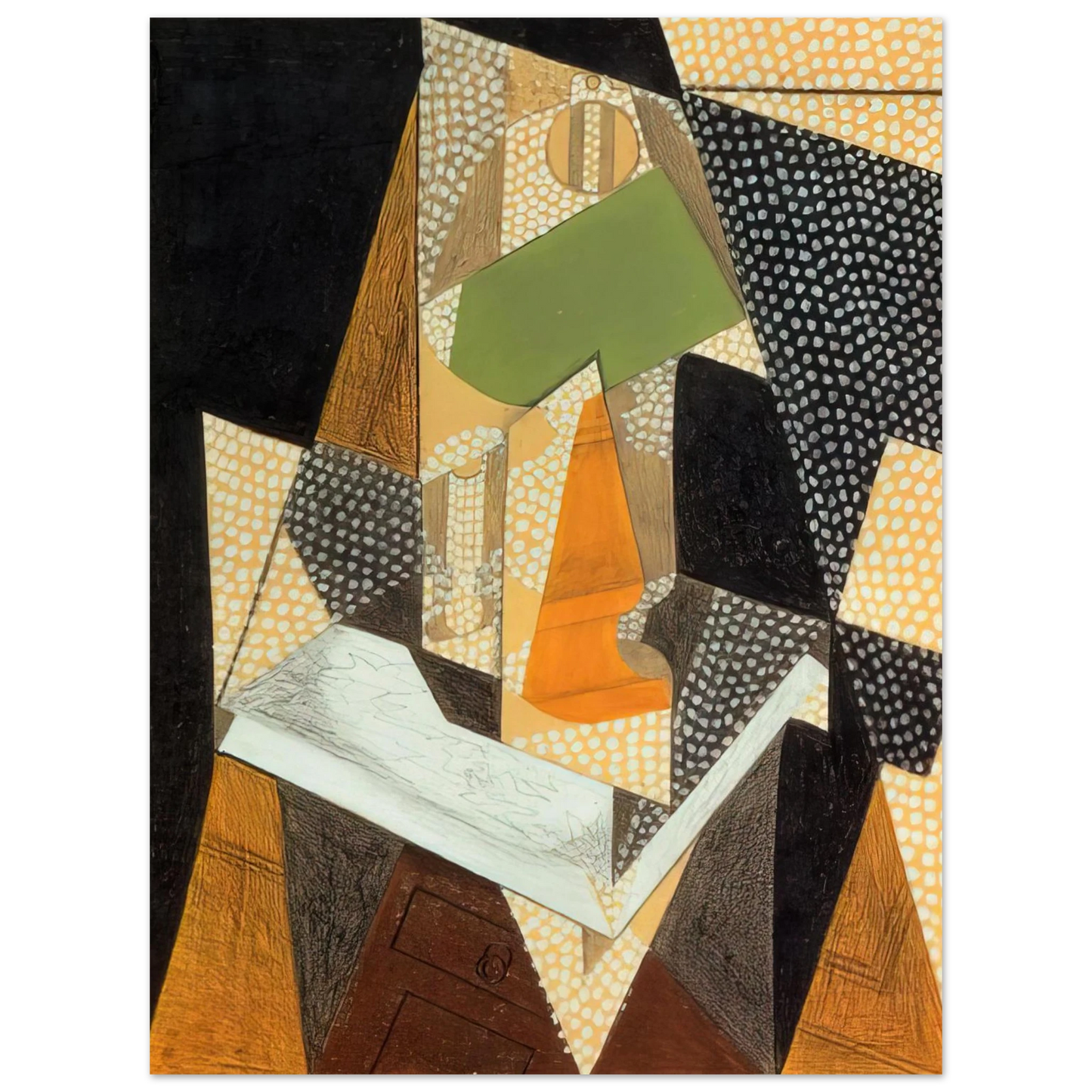 Juan Gris - LAMP 1916 Fine Art Poster - Default Title