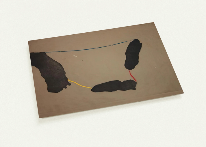 Connected By Joy - 1973 By Helen Frankenthaler Pack of 10 Post Cards | Helen Frankenthaler Post Cards | A6 (10.5 x 14.8 cm) - 4.1 x 5.8 inches