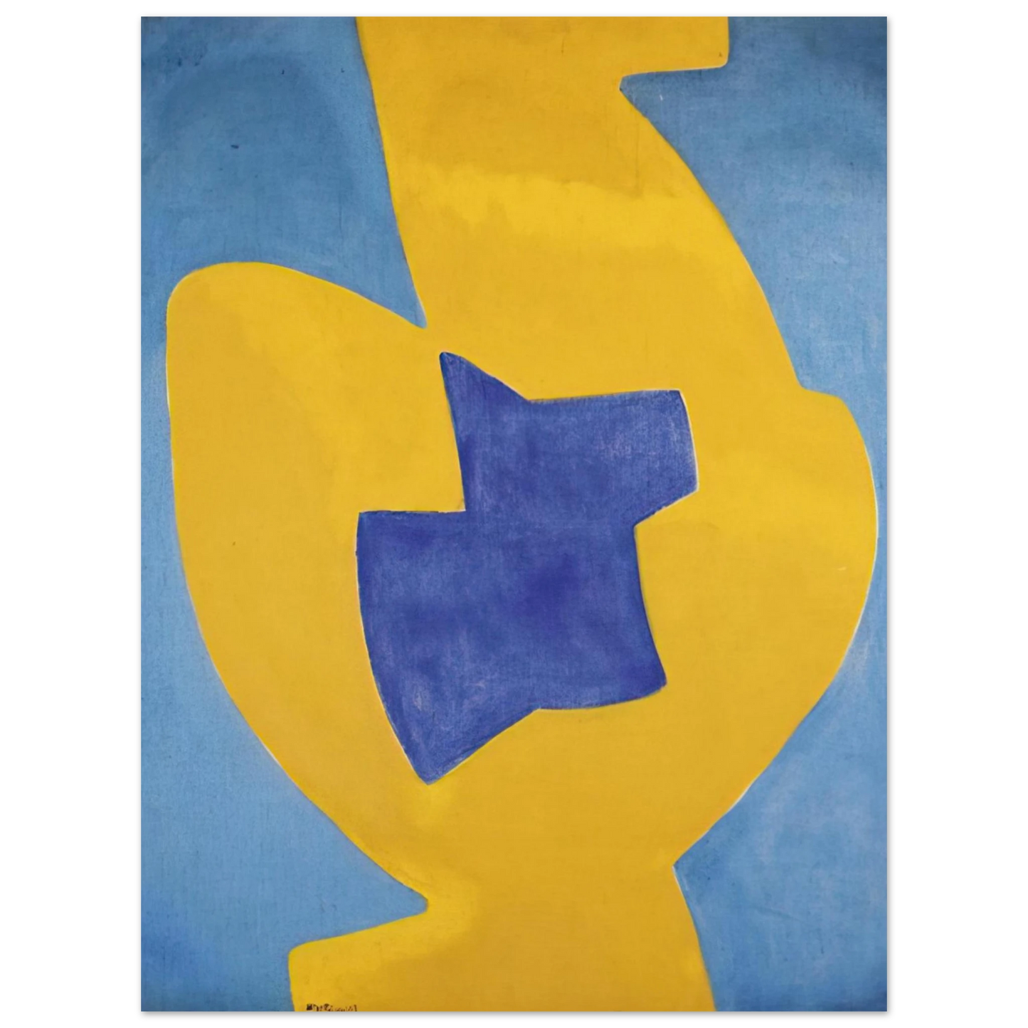 Serge Poliakoff - Composition abstraite - 1968 Fine Art Poster - Default Title