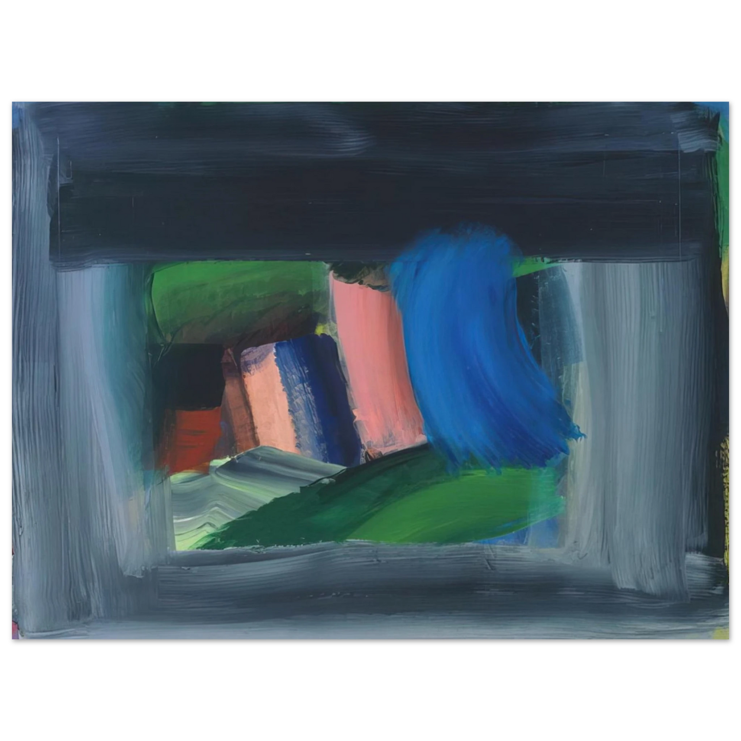 Howard Hodgkin - Rain - 1989 Fine Art Poster - Default Title