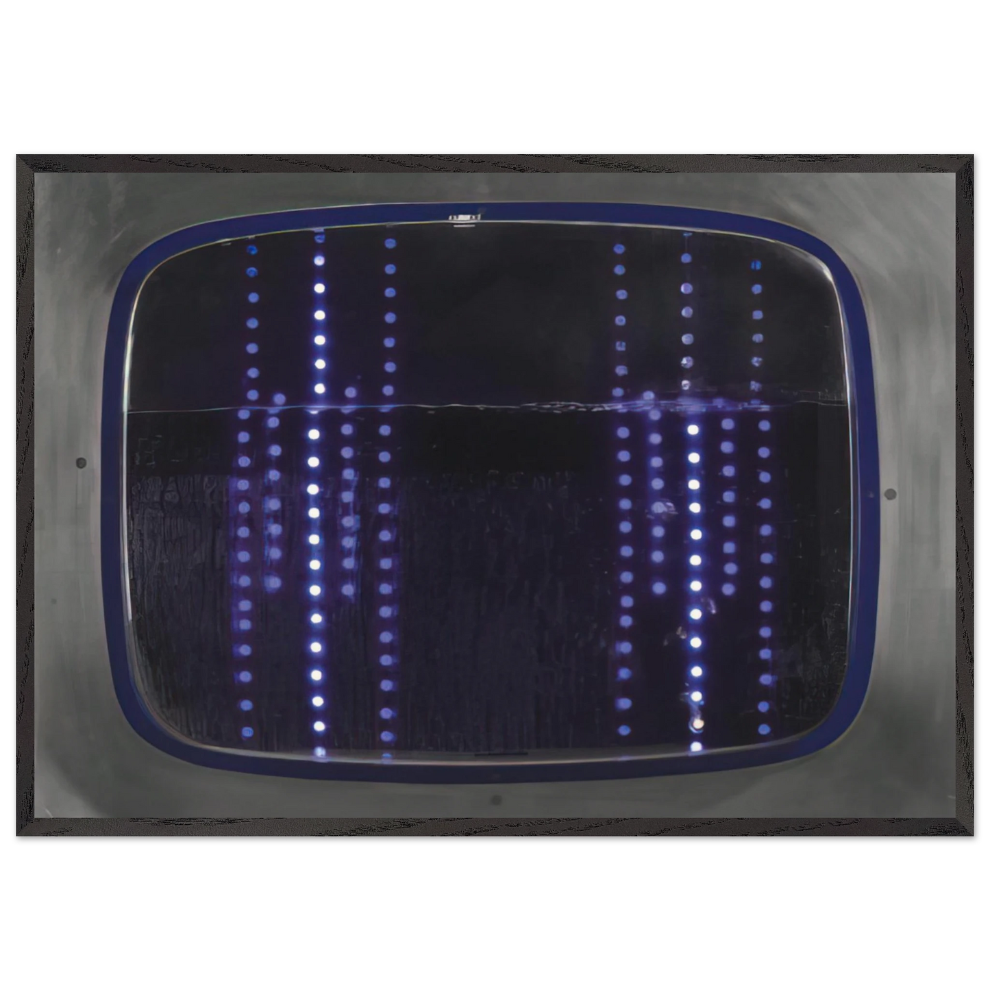 Televisor Hidraulizado 2 - 1956 - Gyula Kosice Framed Art Print – Black Wooden Frame - Default Title - -Framed Art Print