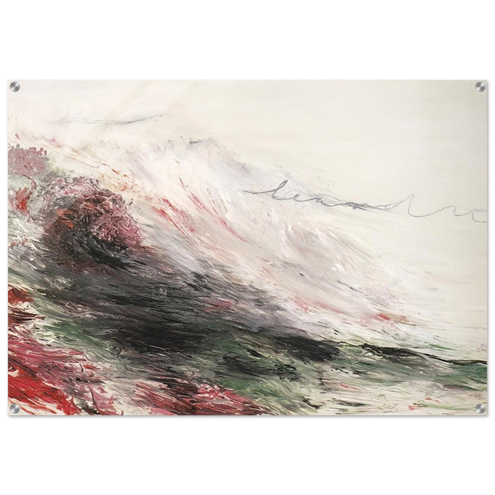 Hero and Leandro A Painting in Four Parts Part I - Cy Twombly Acrylic Print - 70x100 cm / 28x40″ inches