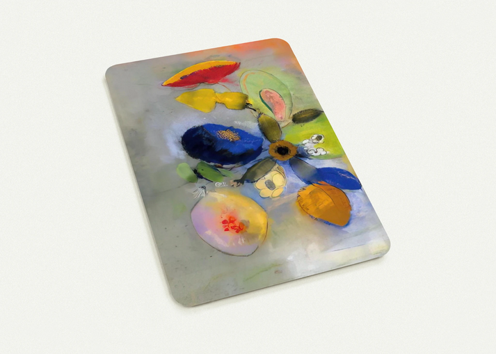FLOWERS 3 By Odilon Redon Pack of 10 Post Cards | Odilon Redon Post Cards | A6 (10.5 x 14.8 cm) - 4.1 x 5.8 inches