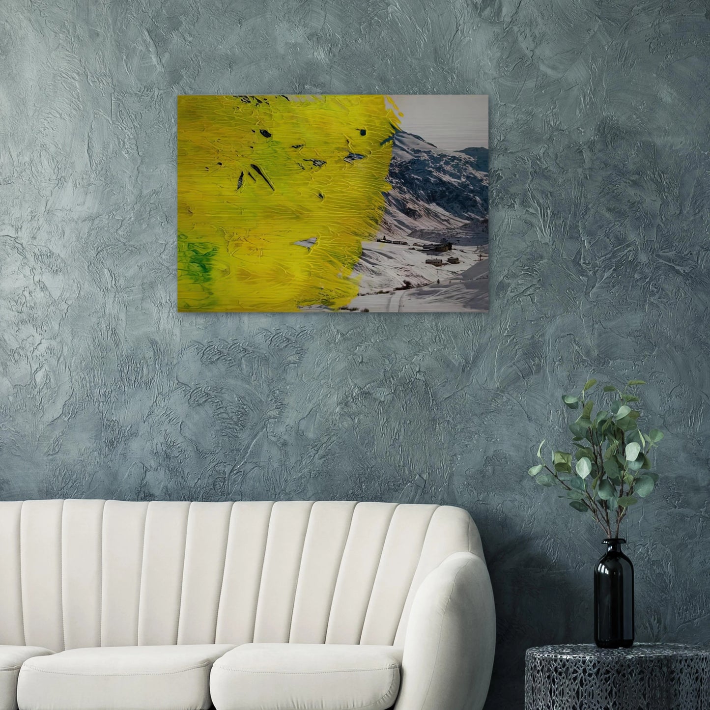 17 3 92 - Gerhard Richter Brushed Aluminum Print - 70x100 cm / 28x40 inches | Gerhard Richter Aluminum Print | Gerhard Richter Prints