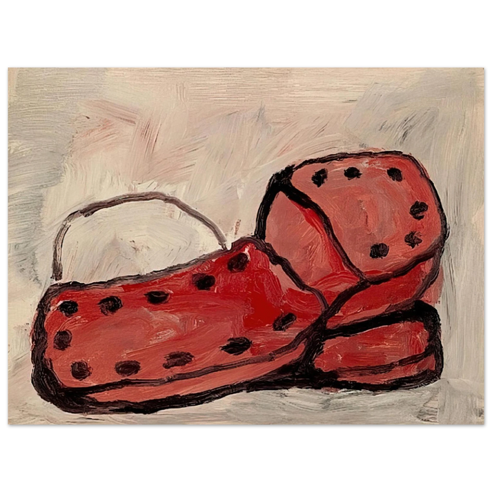 Philip Guston - SHOES 1968 75x100 cm / 30x40inches Fine Art Poster