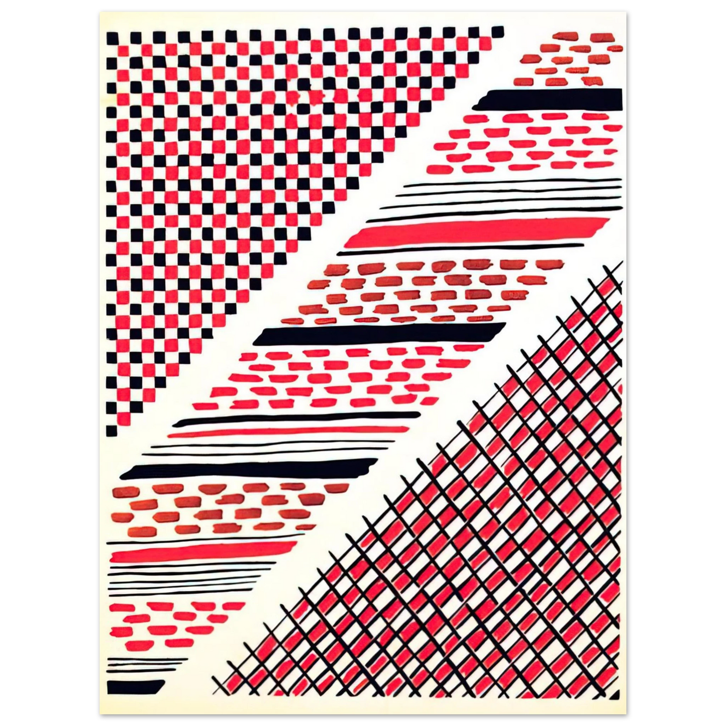 Sonia Delaunay - COMPOSITION 13 Fine Art Poster - Default Title