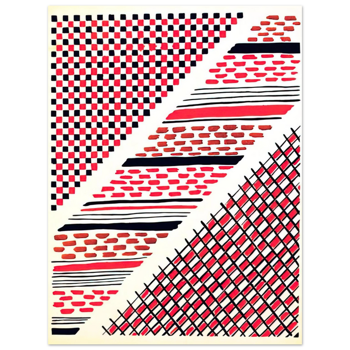 Sonia Delaunay - COMPOSITION 13 75x100 cm / 30x40inches Fine Art Poster