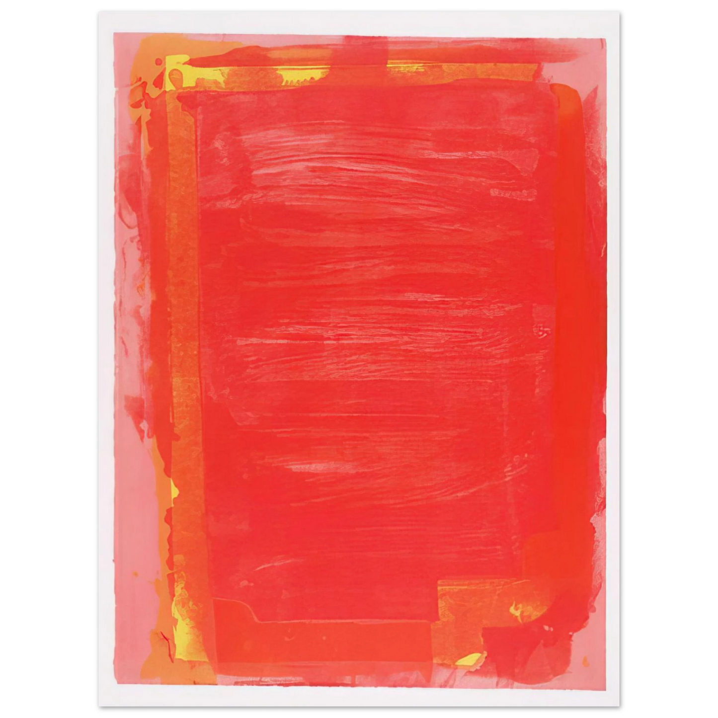 John Hoyland - Untitled I - 1974 Fine Art Poster - Default Title