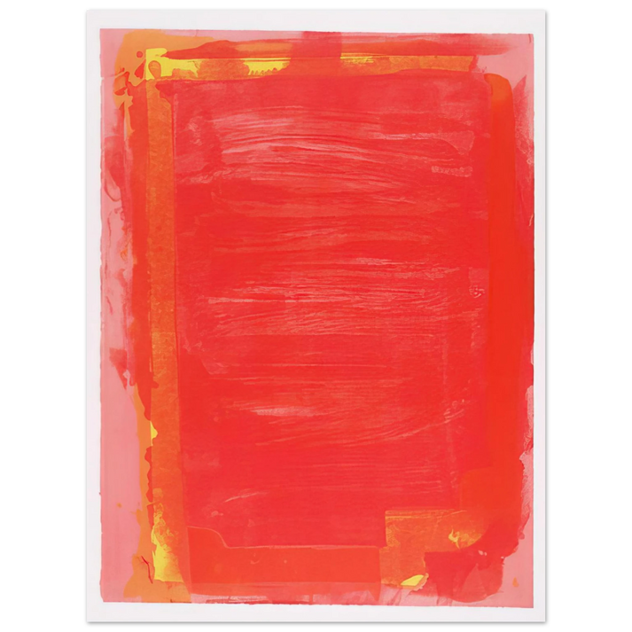 John Hoyland - Untitled I - 1974 75x100 cm / 30x40inches Fine Art Poster