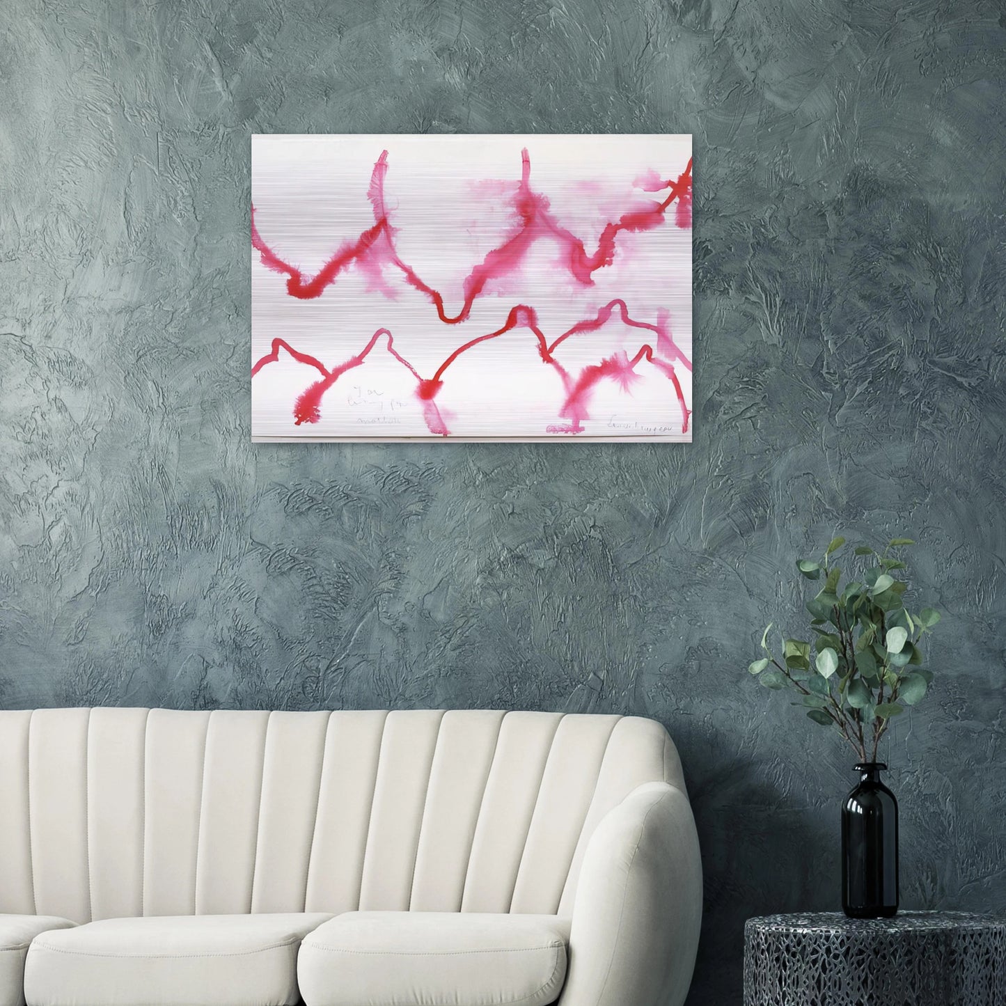 I AM LOOKING FOR MOTHERS 2007 - Louise Bourgeois Brushed Aluminum Print - 70x100 cm / 28x40 inches | Louise Bourgeois Aluminum Print | Louise Bourgeois Prints