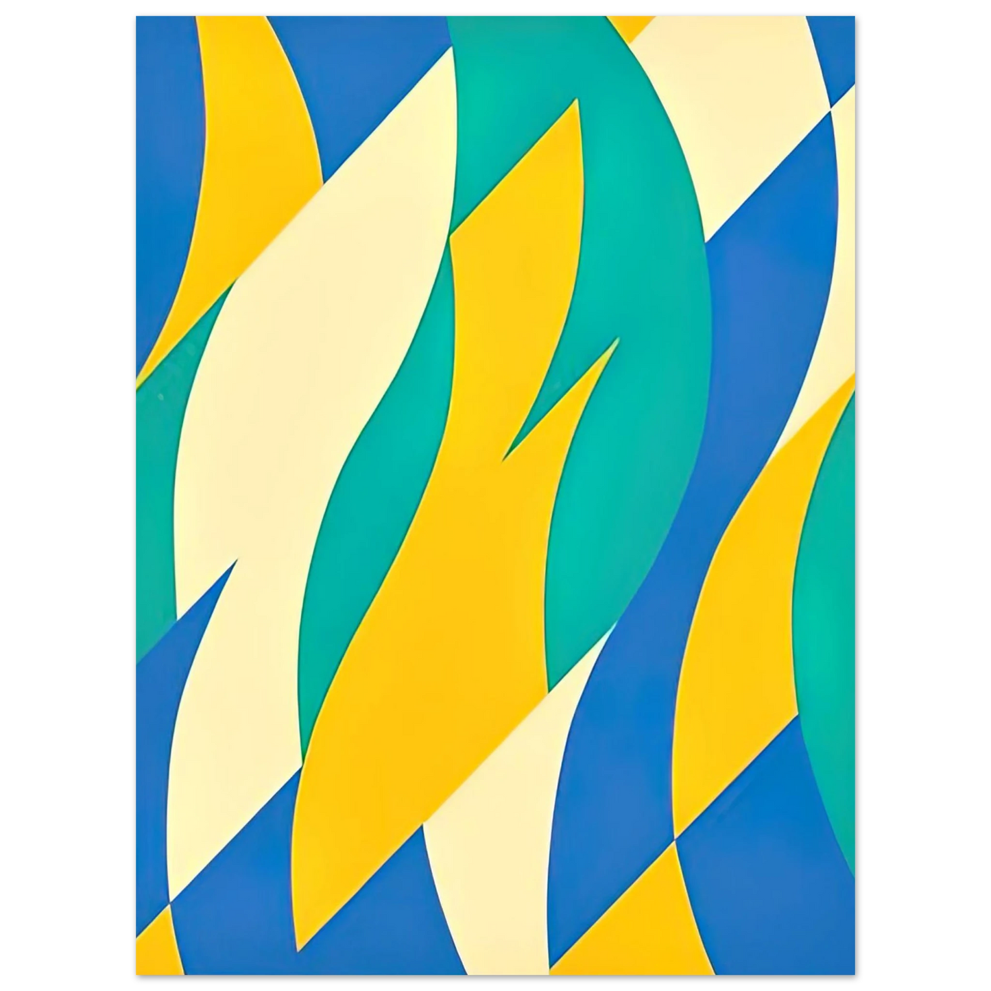 Bridget Riley - FOLD 2004 Fine Art Poster - Default Title
