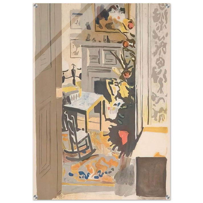 THE CHRISTMAS TREE 1971 - Fairfield Porter Acrylic Print - 70x100 cm / 28x40″ inches