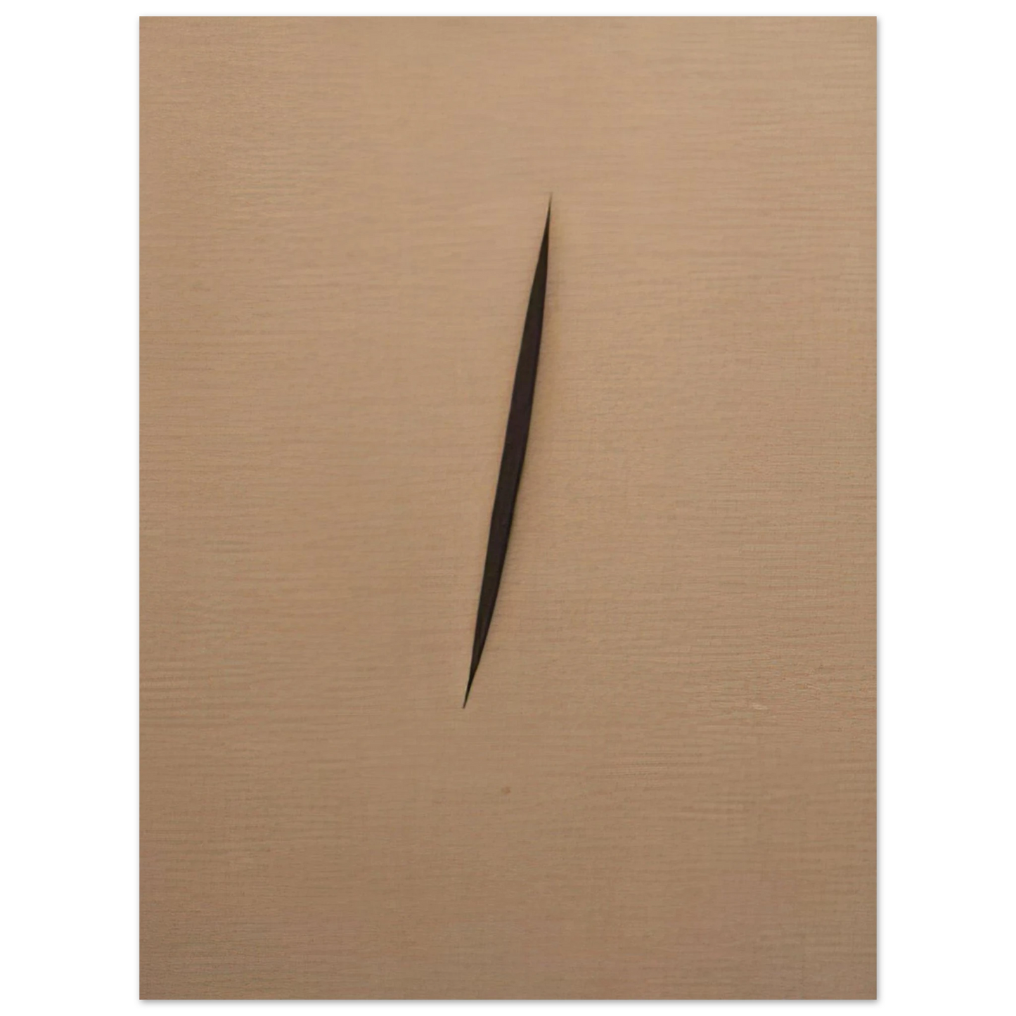 Lucio Fontana - Concept Spatiale - 1960 Fine Art Poster - Default Title