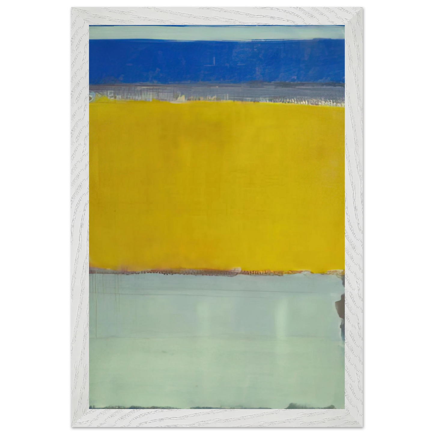 Mark Rothko - No.10 - 1950 Wall Art - 60x80 cm / 24x32 inches - Premium Wooden Framed Poster With Fine Art Paper-canvas - Wood frame