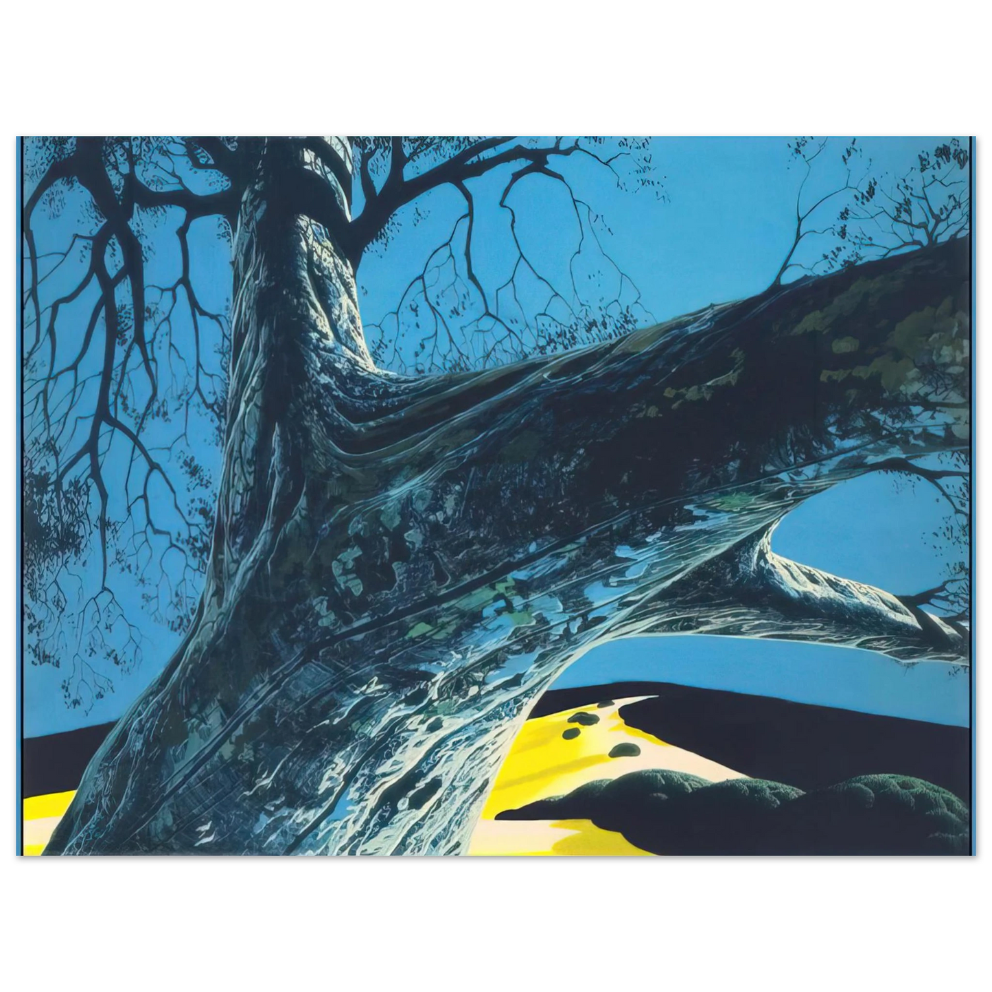 Eyvind Earle - Distant Meadow Fine Art Poster - Default Title