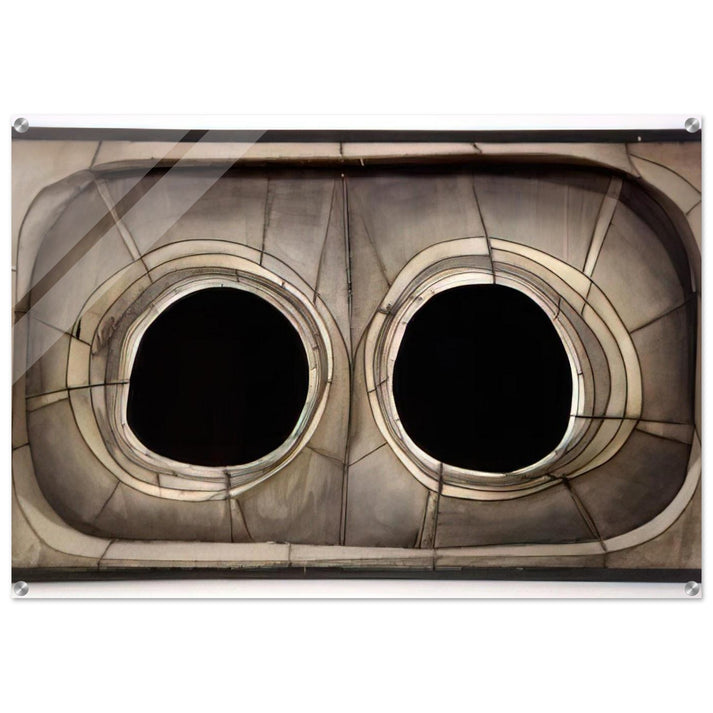 UNTITLED 1960 - Lee Bontecou Acrylic Print - 70x100 cm / 28x40″ inches