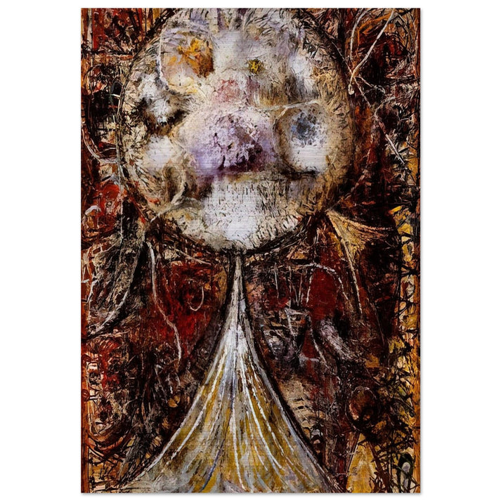 The Atom, One World - Richard Pousette-Dart Brushed Aluminum Print - 70x100 cm / 28x40 inches | Richard Pousette-Dart Aluminum Print | Richard Pousette-Dart Prints