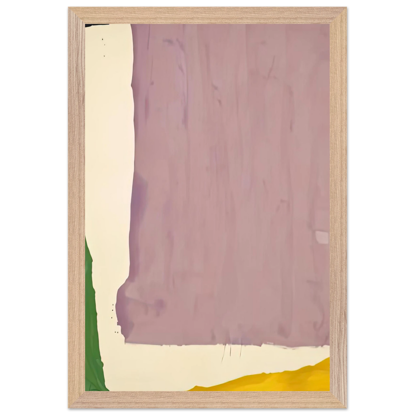 Helen Frankenthaler - Mauve District, 1966- Wall Art - 30x40 cm / 12x16 inches - Fine Art Poster-canvas - -