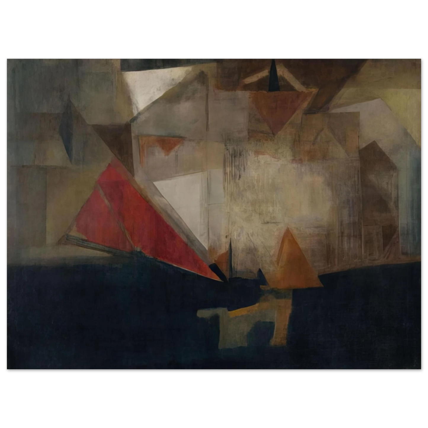 Nasreen Mohamedi - Untitled - 1963 Fine Art Poster - Default Title