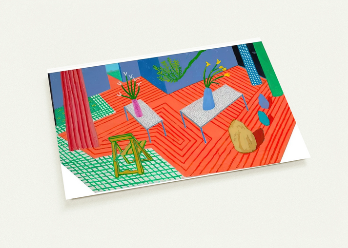 David Hockney By David Hockney Pack of 10 Post Cards | David Hockney Post Cards | A6 (10.5 x 14.8 cm) - 4.1 x 5.8 inches