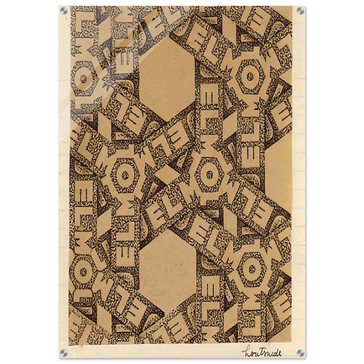 ESCHER (21) - MC Escher Acrylic Print - 70x100 cm / 28x40″ inches | Maurits Cornelis Escher Prints