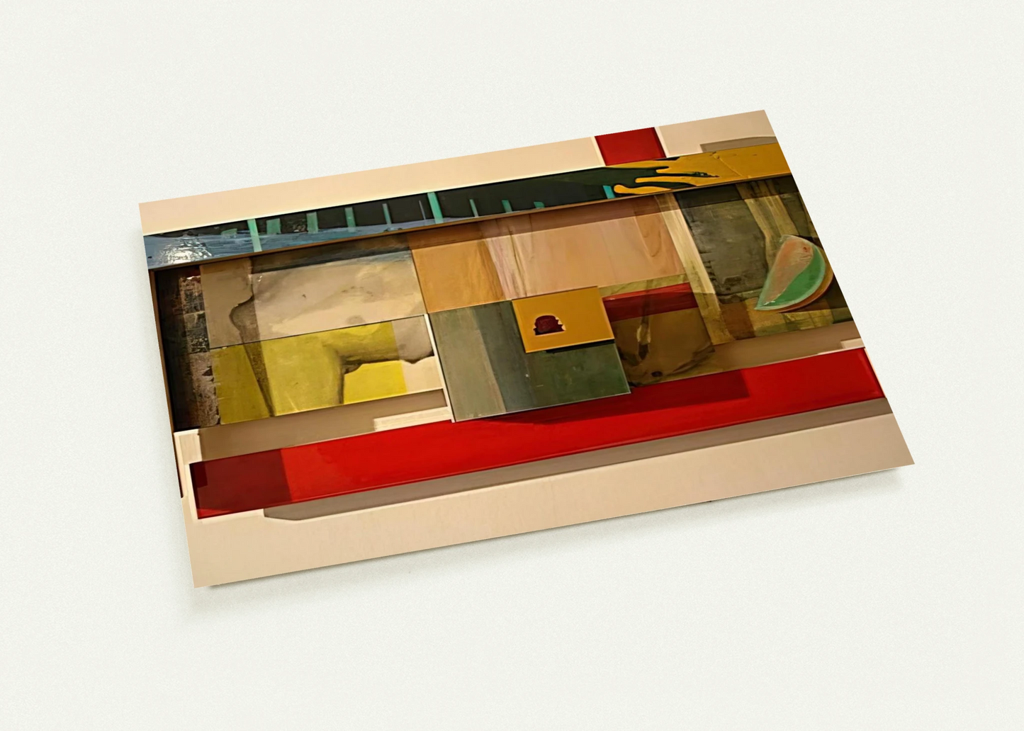 Horse By Sam Gilliam Pack of 10 Post Cards | Sam Gilliam Post Cards | A6 (10.5 x 14.8 cm) - 4.1 x 5.8 inches