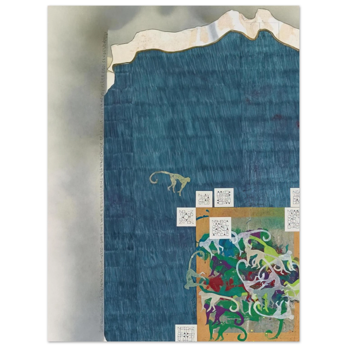 Alighiero Boetti - UNTITLED 75x100 cm / 30x40inches Fine Art Poster