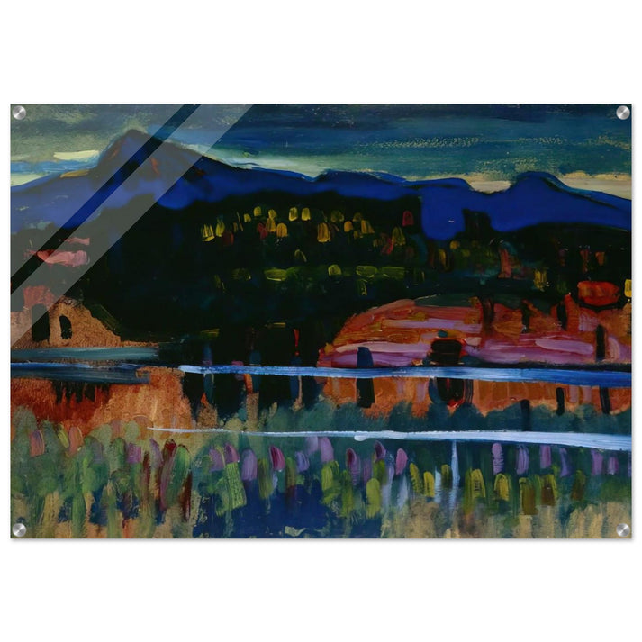 MURNAU AM STAFFELSEE 1908 - Wassily Kandinsky Acrylic Print - 70x100 cm / 28x40″ inches