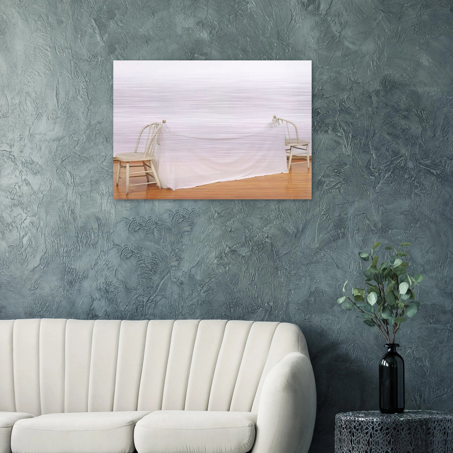 SANT AGNESE VENETIAN 1973 - Robert Rauschenberg Brushed Aluminum Print - 70x100 cm / 28x40 inches | Robert Rauschenberg Aluminum Print | Robert Rauschenberg Prints